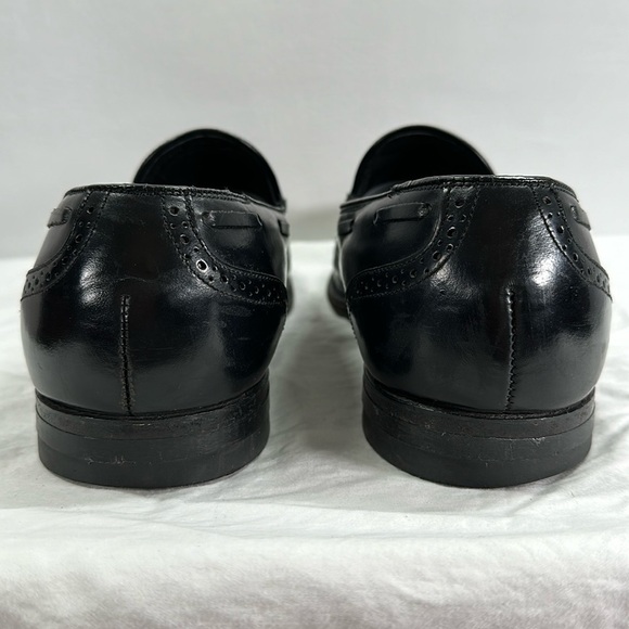 Lloyd & Martin Wing Tip Tassle Dress Leather Shoes, 13A - Picture 9 of 10